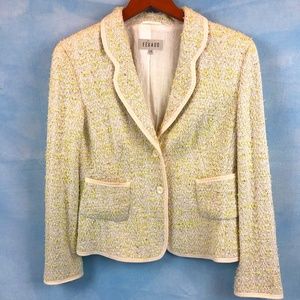 Feraud Jacket Skirt Suit pockets